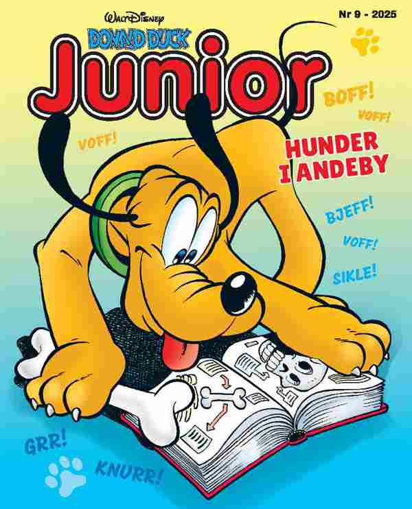 Donald Duck Junior Magasin 09-2025 NO