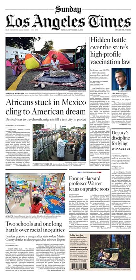 Los angeles times enewspaper