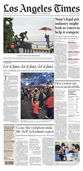 Los angeles times enewspaper