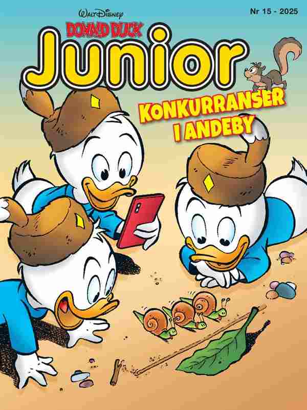 Donald Duck Junior Magasin 15-2025 NO