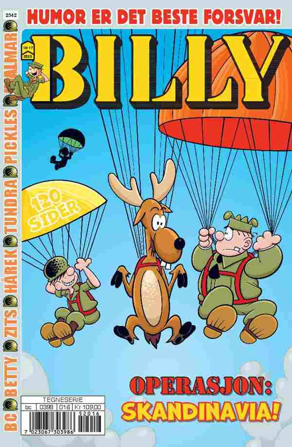 Beetle Bailey Billy 16/17-2025 NO