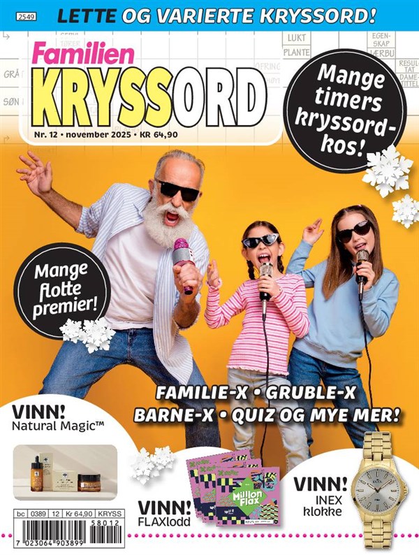 Familiens Kryssordblad 12-2025 NO