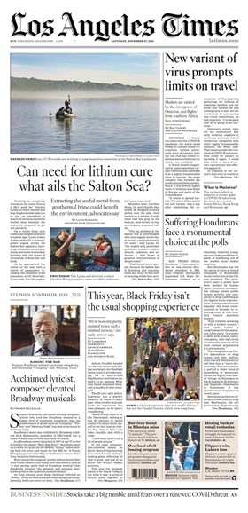 Los Angeles Times - eNewspaper