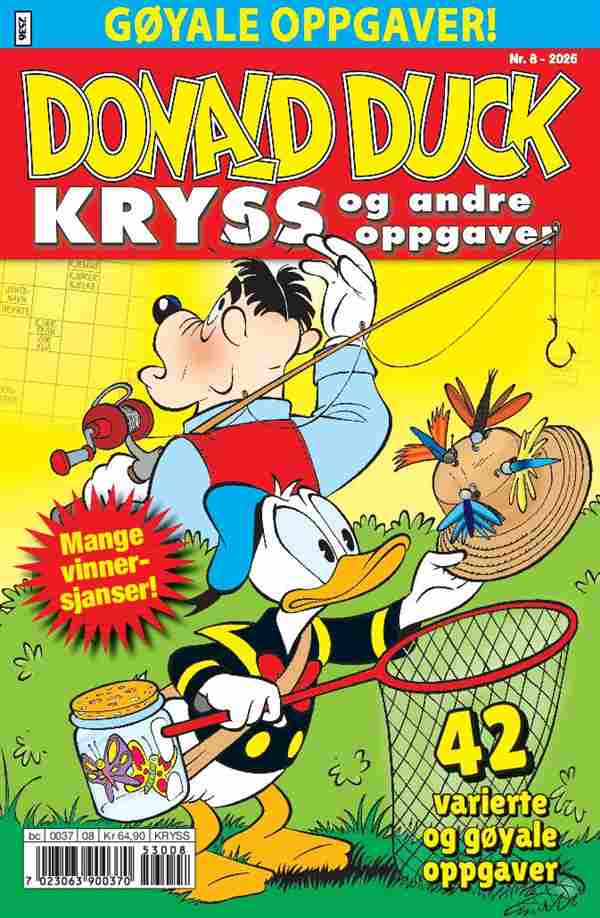 Donald Duck Kryss 08-2025 NO