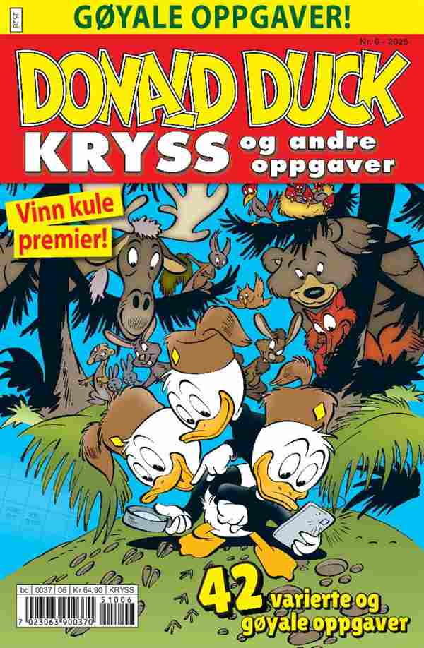 Donald Duck Kryss 06-2025 NO