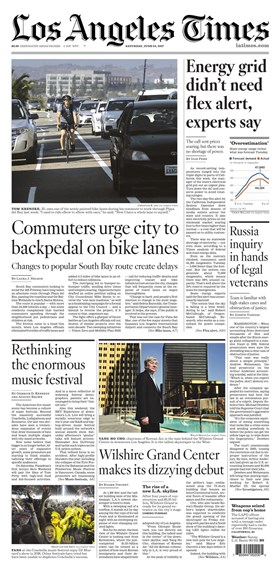 Los Angeles Times Enewspaper