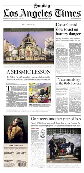 Los angeles times enewspaper