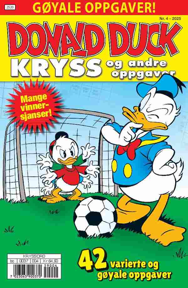 Donald Duck Kryss 04-2025 NO