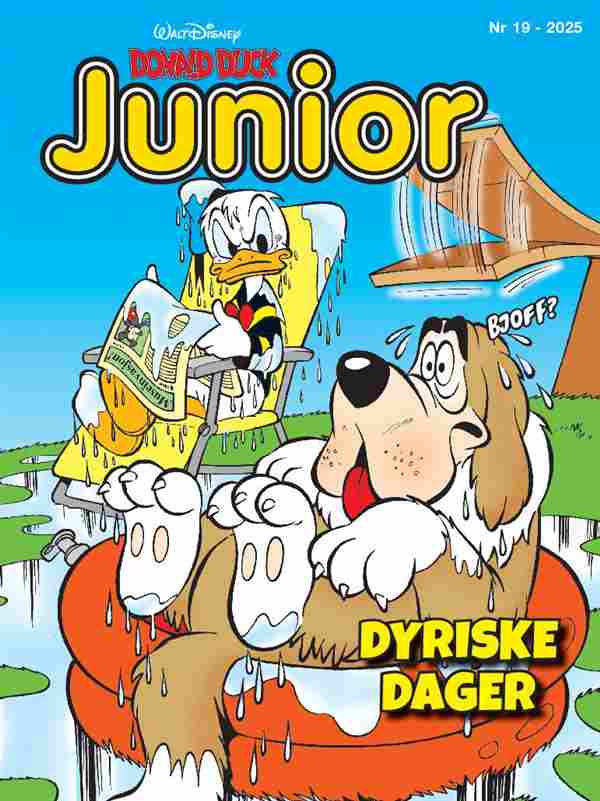 Donald Duck Junior Magasin 19-2025 NO