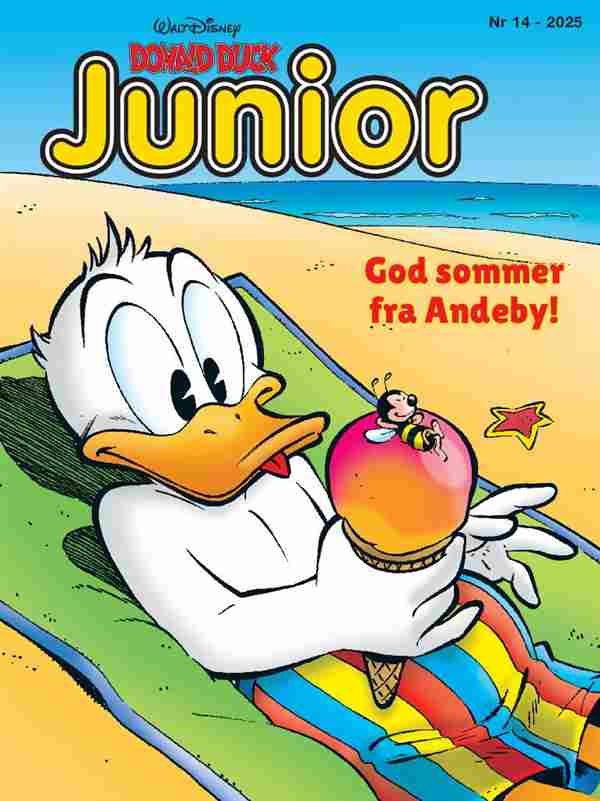 Donald Duck Junior Magasin 14-2025 NO