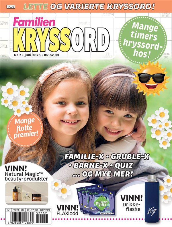 Familiens Kryssordblad 07-2025 NO Sommer
