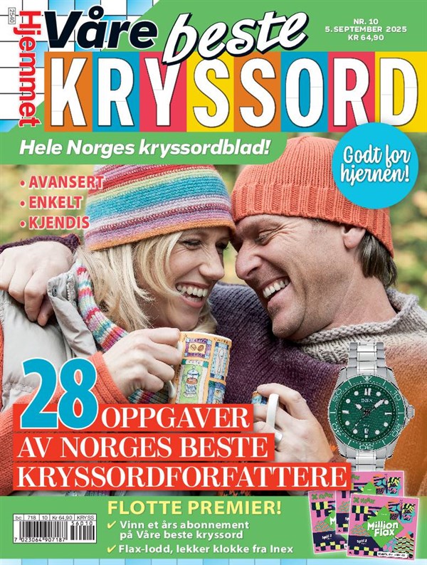 Våre Beste Kryssord 10-2025 NO
