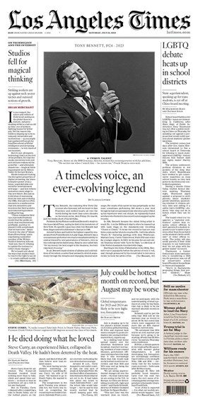 Los Angeles Times eNewspaper