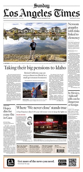 Los Angeles Times eNewspaper