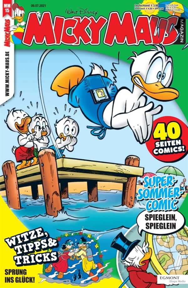 Micky Maus Magazin Nr. 15/2021