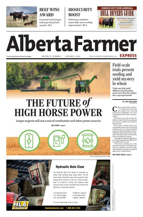 What do you want your fresh water used for? - Alberta Farmer Express