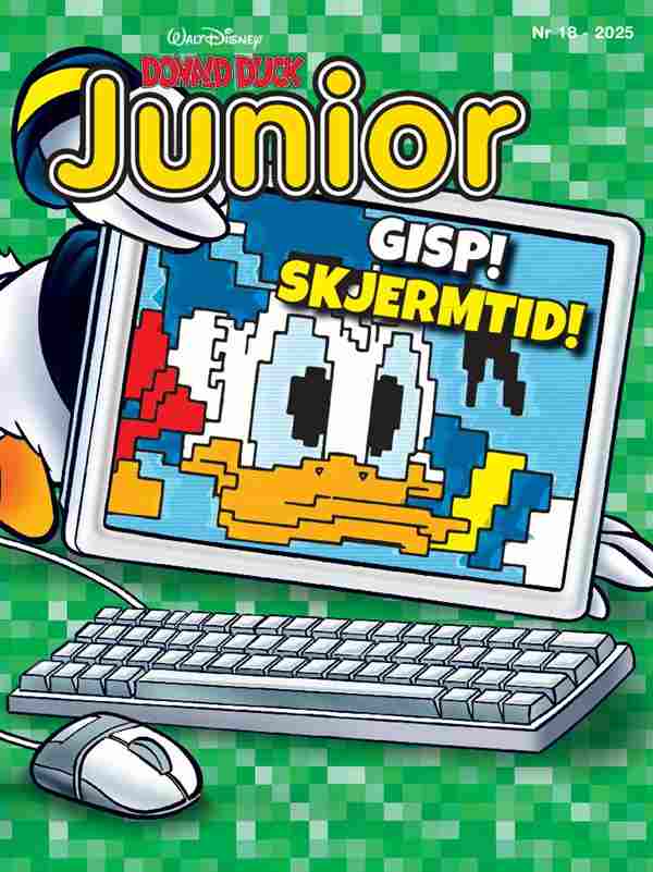 Donald Duck Junior Magasin 18-2025 NO