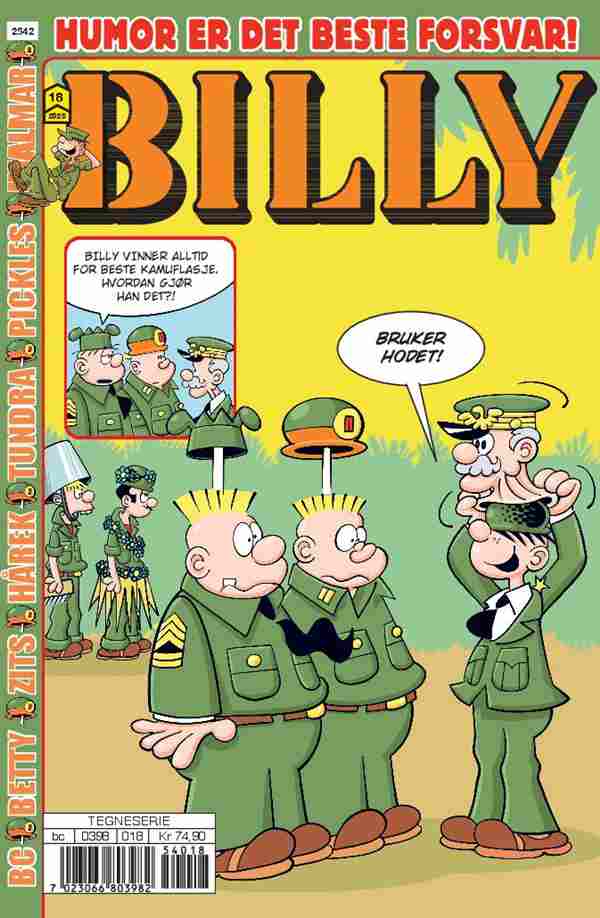 Beetle Bailey Billy 18-2025 NO