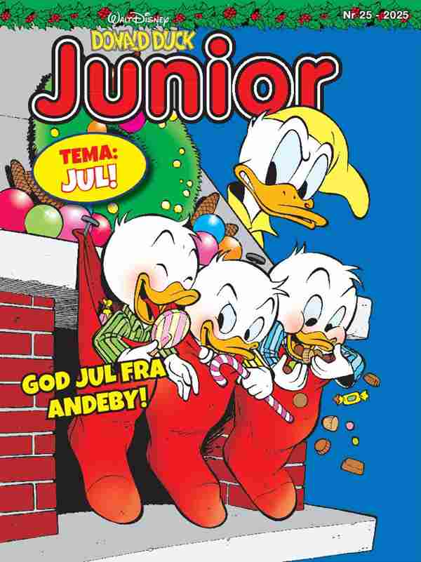 Donald Duck Junior Magasin 25-2025 NO