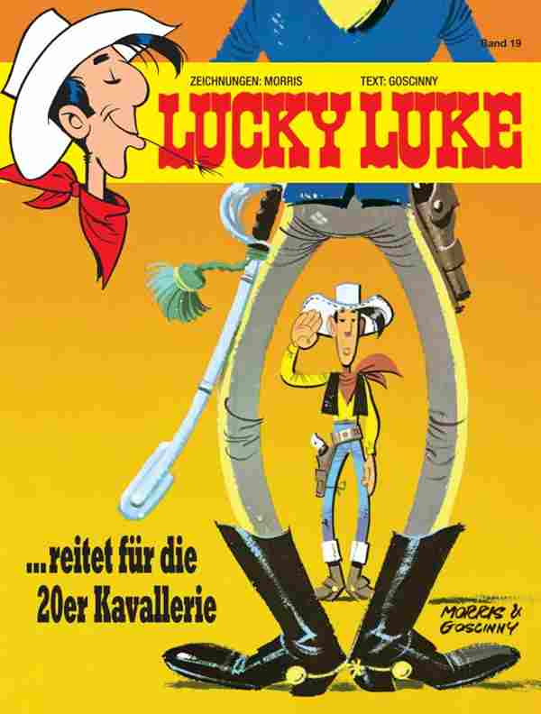 Lucky Luke 19 - reitet für die 20er Kavallerie