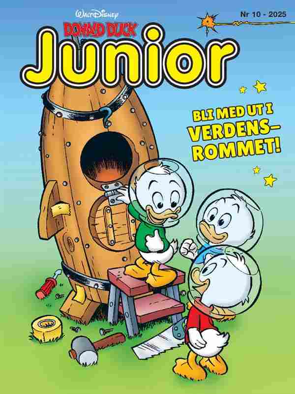 Donald Duck Junior Magasin 10-2025 NO