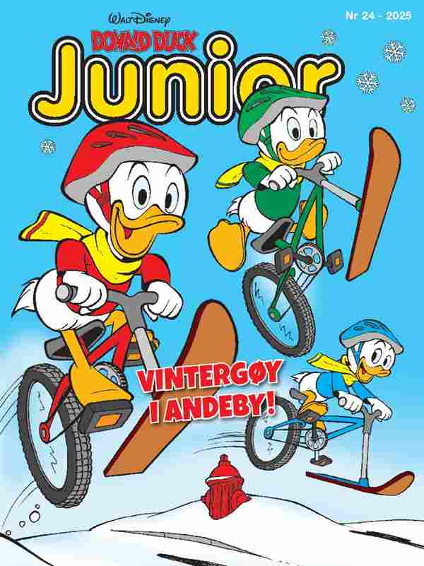 Donald Duck Junior Magasin 24-2025 NO