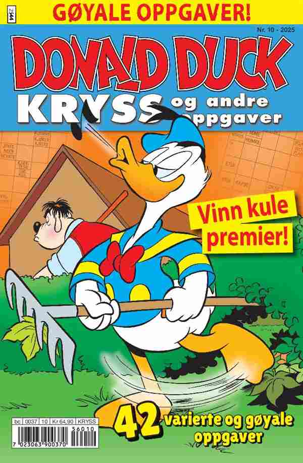 Donald Duck Kryss 10-2025 NO