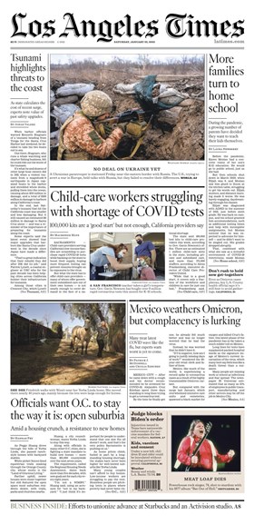 Los Angeles Times eNewspaper