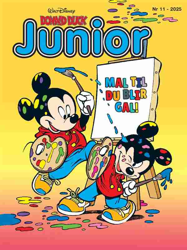 Donald Duck Junior Magasin 11-2025 NO