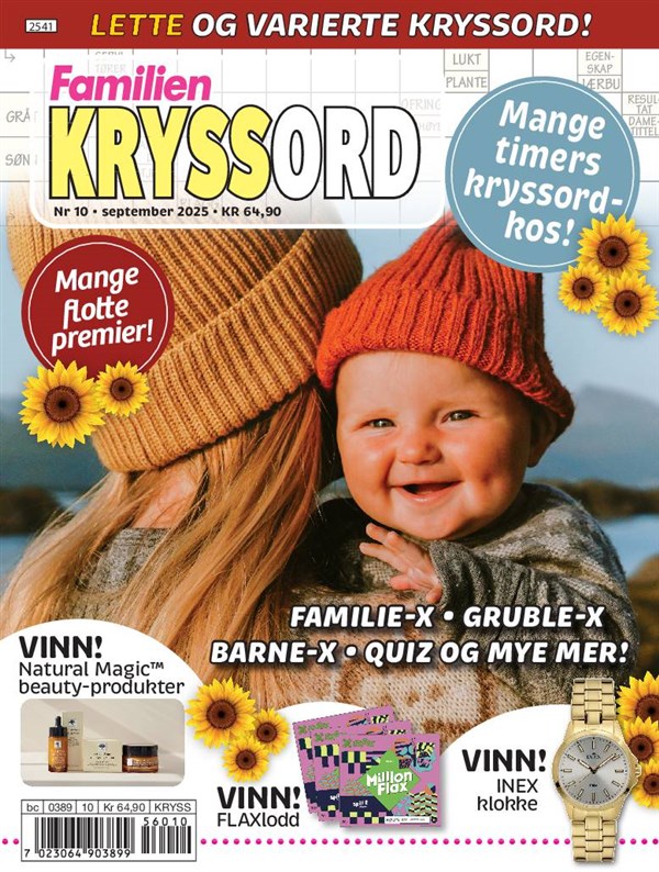 Familiens Kryssordblad 10-2025 NO