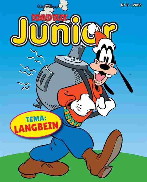 Donald Duck Junior Magasin 08-2025 NO
