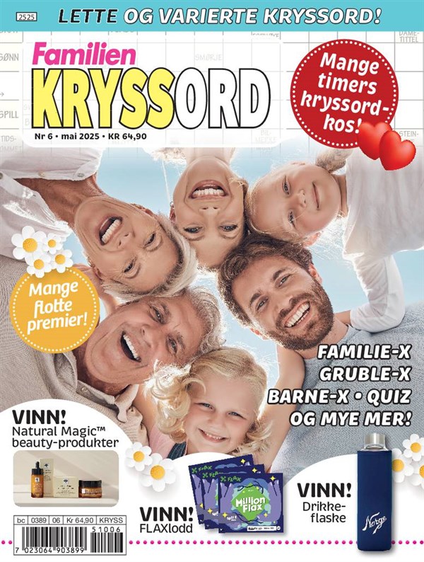 Familiens Kryssordblad 06-2025 NO