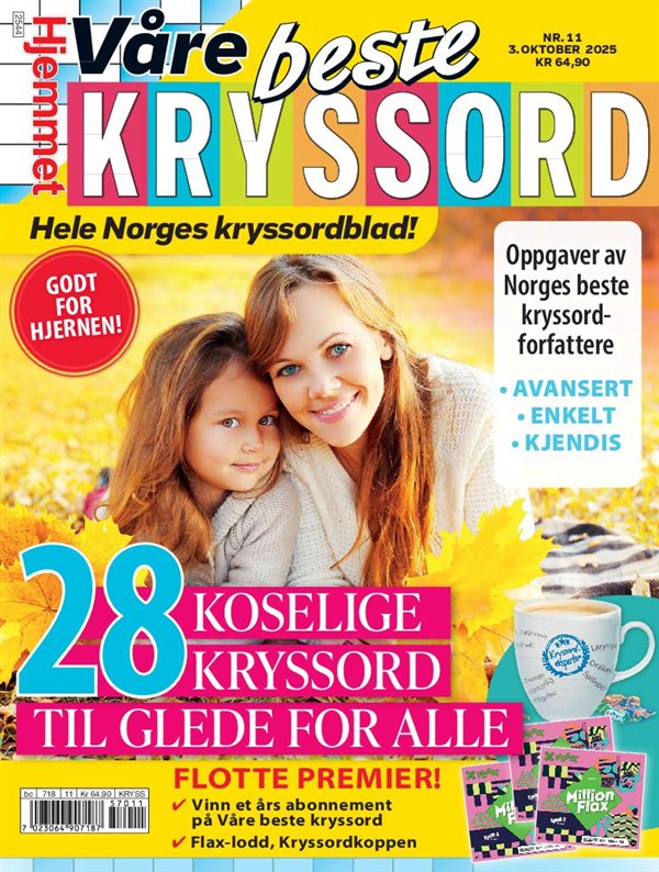 Våre Beste Kryssord 11-2025 NO
