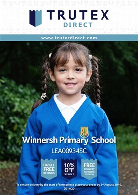 Winnersh Primary School Uniform Brochure 2019