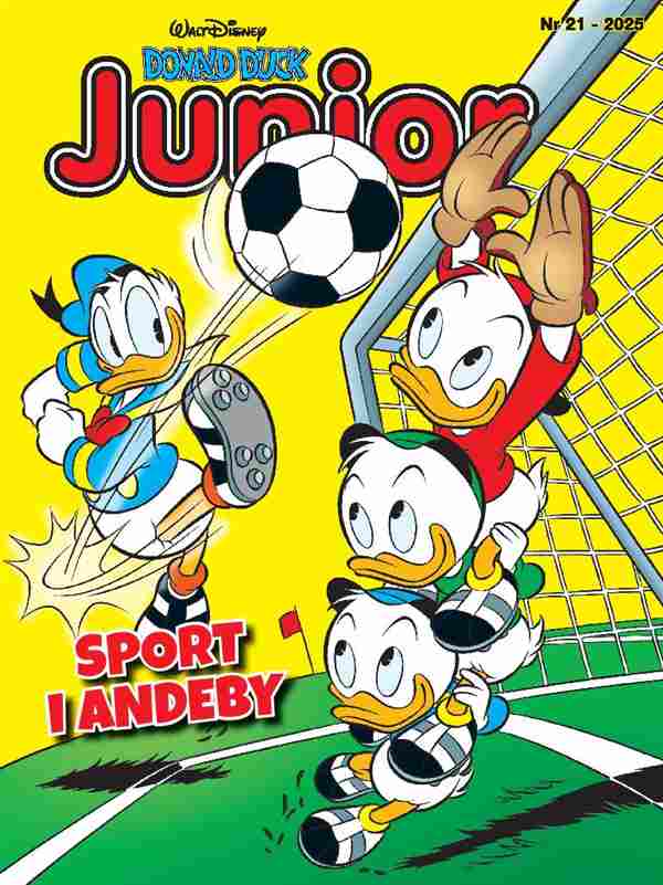 Donald Duck Junior Magasin 21-2025 NO