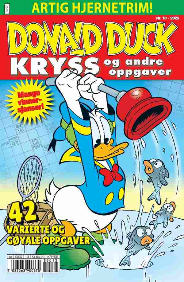 Donald Duck Kryss 13-2025 NO